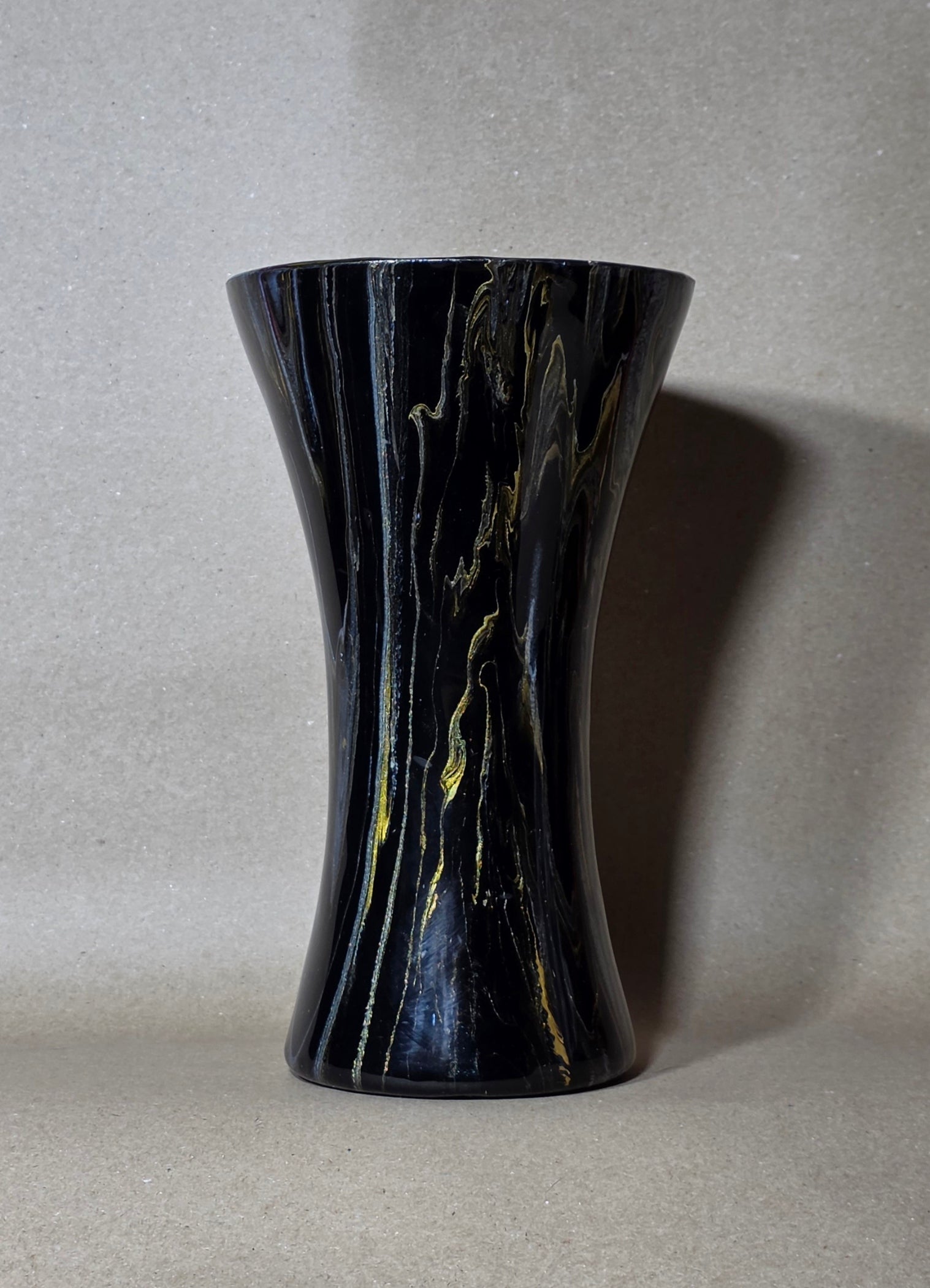 Midnight Cascade Vase