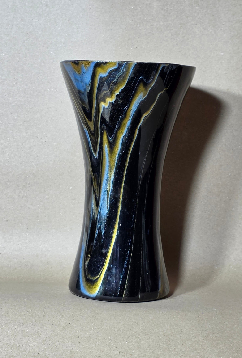Midnight Cascade Vase